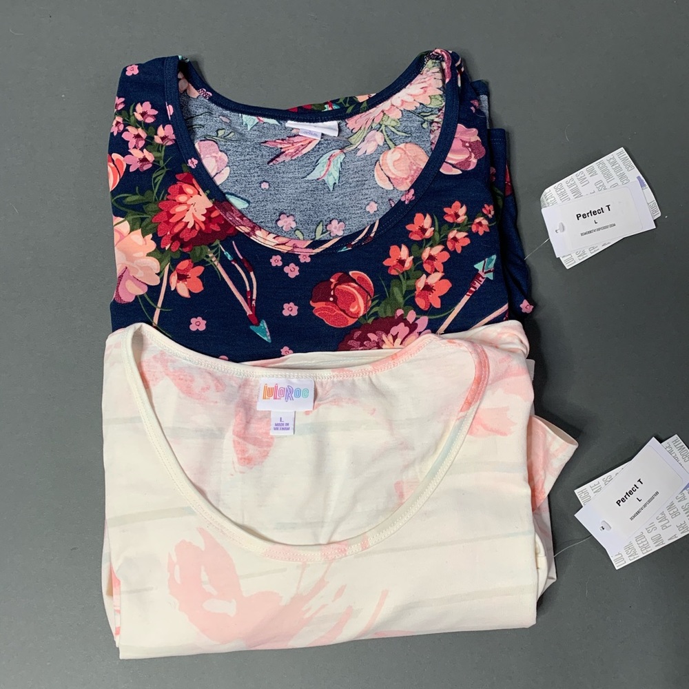 Set of 2 Lularoe Perfect T's